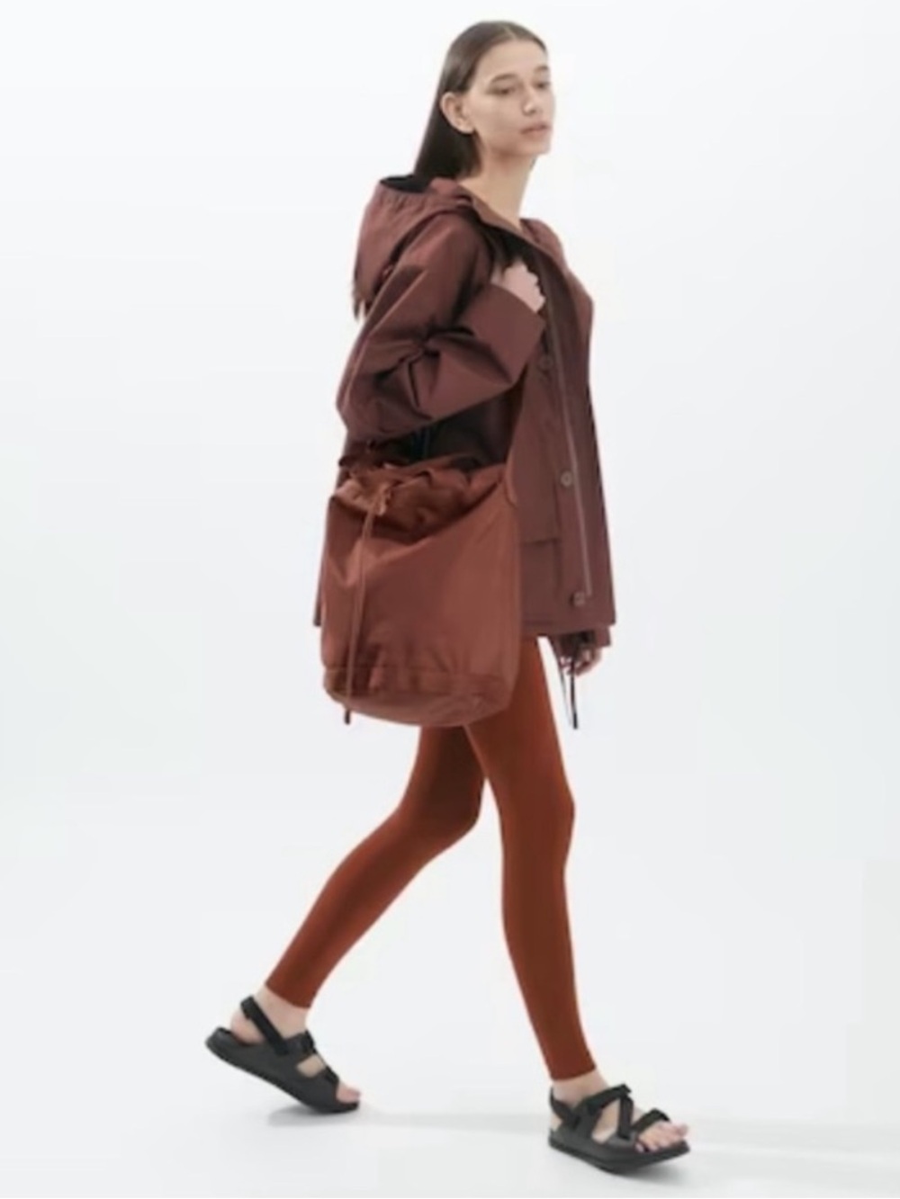 Uniqlo drawstring bag